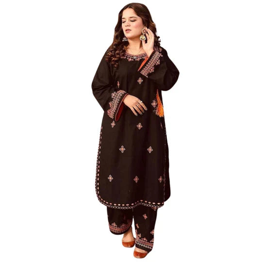 Balochi 2-Piece, Mirror Embroidery, Stylish & Comfortable, for Women