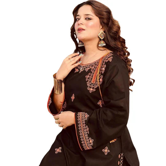 Balochi 2-Piece, Mirror Embroidery, Stylish & Comfortable, for Women