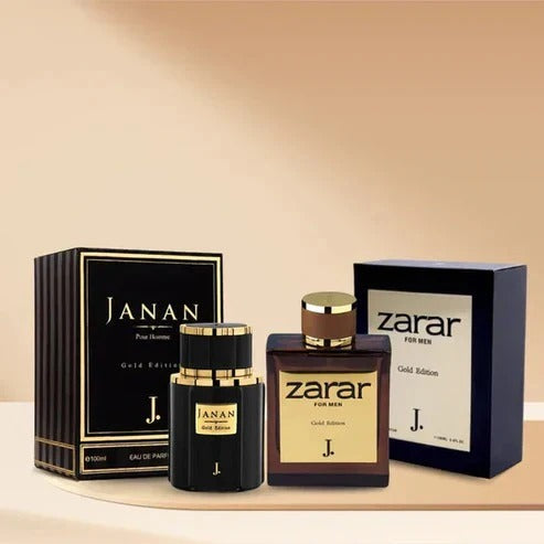 Pack of Two J.janan Gold+J.Zarar Free shipping